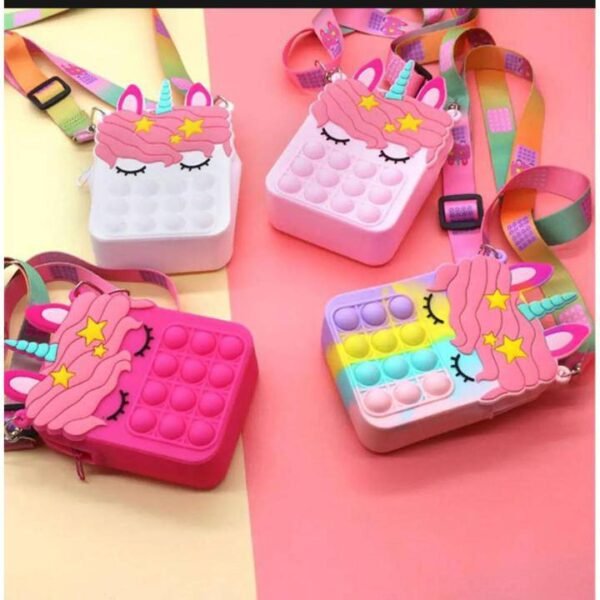 Silicone Baby Pop it Bag