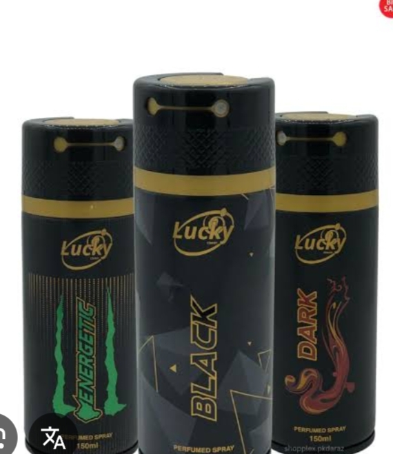 Original Lucky Body Spray Fire 150 ML - Image 4