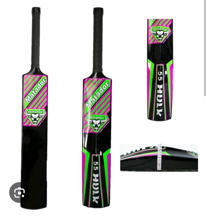 Matador Original Fiber Cricket Bat, tapeball bat, cricket bat fiber (Length * Width * Heigh 12-2-90 cm)