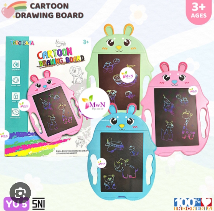 LCD Writing Tablet Focus on Cartoon Series - Image 5