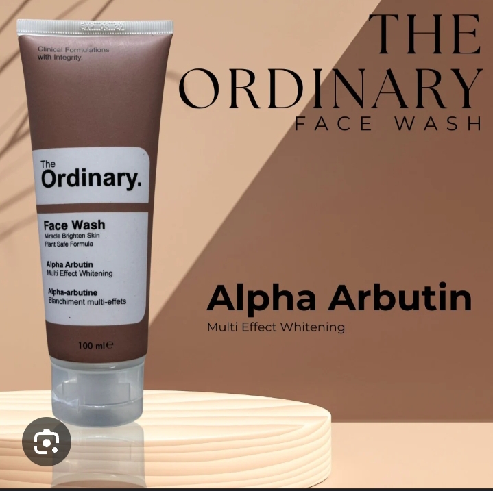 The Ordinary Alpha Arbutin Face Wash (100ml).Made in Canada