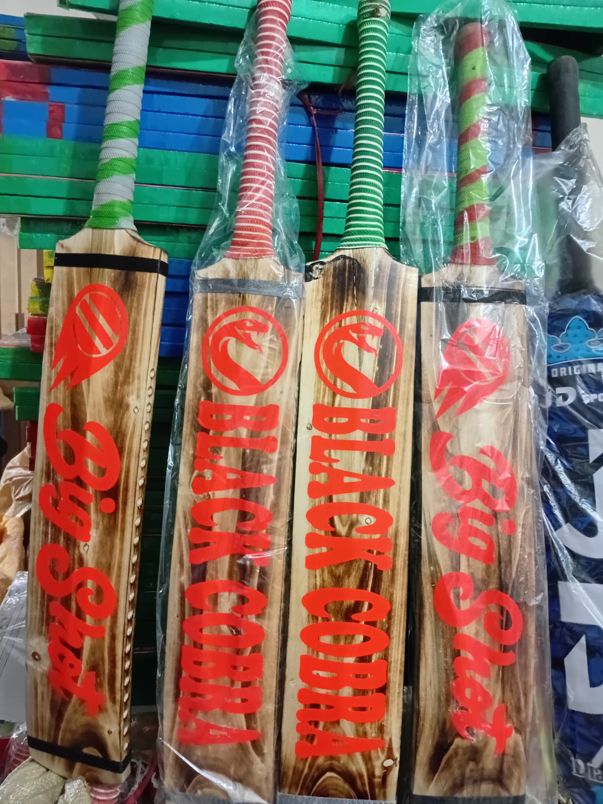 KWE Bandook Burn Edition hard tennis cricket bats Size( 90cm x 11.5cm x 2.5cm bottam) - Image 5