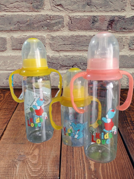 250ml & 125ml Baby Feeder with Handle & Filter, Imported Made PP Material