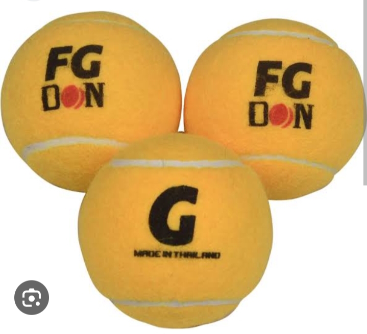 Set of (3 ball) FG DON(Tennis) Ball for cricket