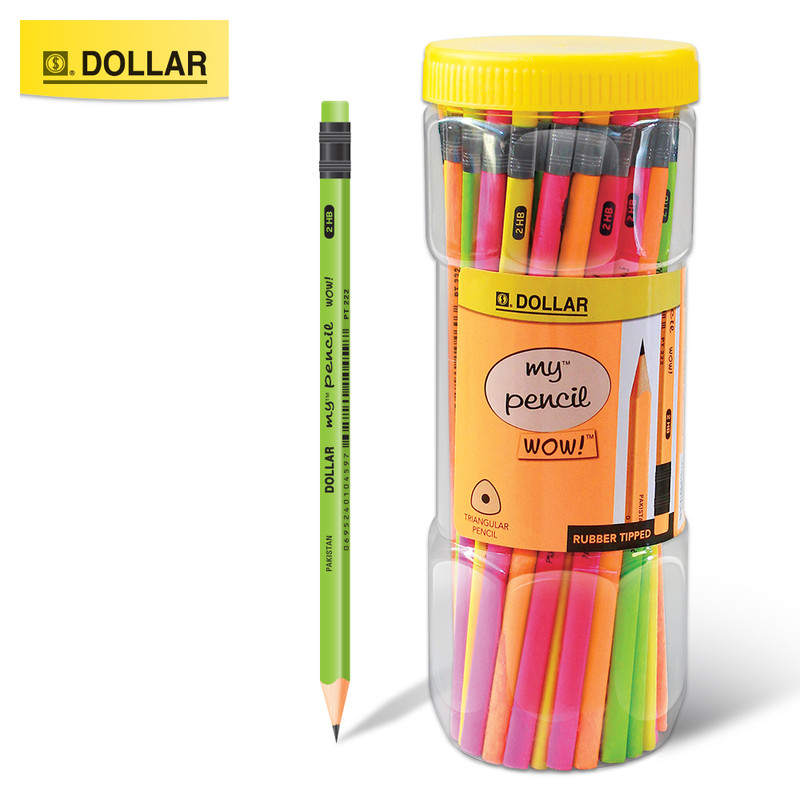 Dollar My Pencil PH 456 With Eraser - 48 Pcs Jar