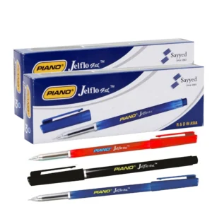 PIANO Jelflo Ball Point Pens - Pack of 10 Pcs