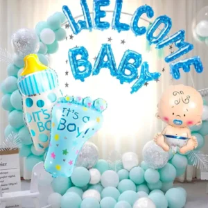 New Born Welcome Baby Boy & Girl Happy Birthday Decoration theme: Baby Shower, It's a Boy, It's a Girl,
