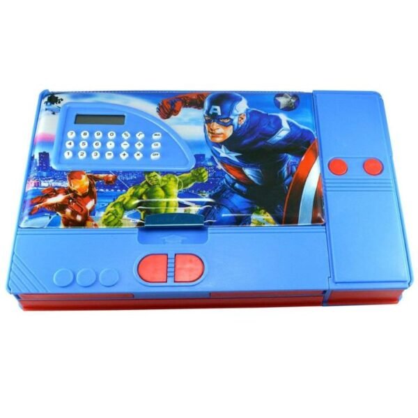 Gadget Multipurpose Pencil Box with Calculator