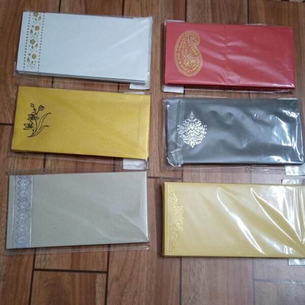 Self Adhesive Fancy Envelope / Eidi Envelope / Weeding Fancy Envelope