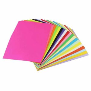 Color Color Paper 100 Sheets, Multi Colors - A4 Size
