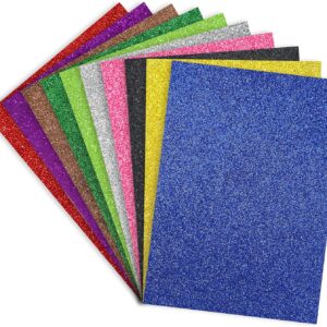 Foaming Glitter Sheets A4 Size Pack of 10