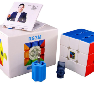 Moyu RS3M 2020 Magnetic Cube 3x3 Magic Puzzles Speed Cube Magnets Cube 3*3 Sticker less Toys For Children R3SM
