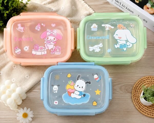 Lunch Box Microwave Safe High Borosilicate Food Storage Container,for Boy and girls